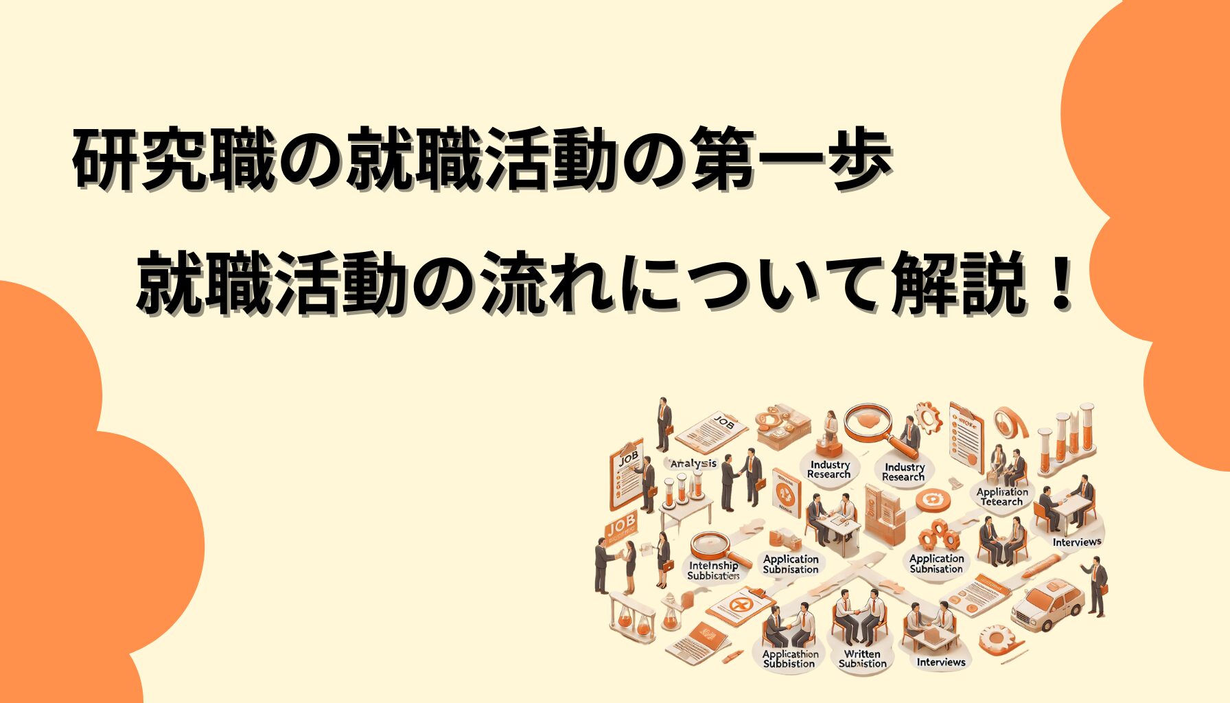 就職活動の流れ